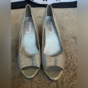 Sequin heels